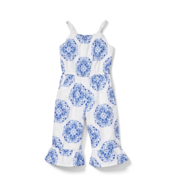 Rachel Zoe x Janie and Jack Medallion Romper - Picture 2 of 4